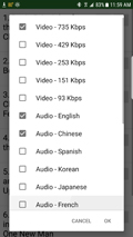 Screenshot sa Webcast App